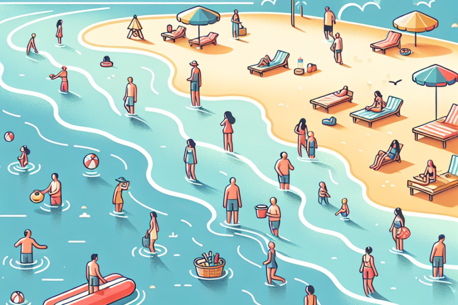 Clancyʼs beach became a place of sharing and happiness