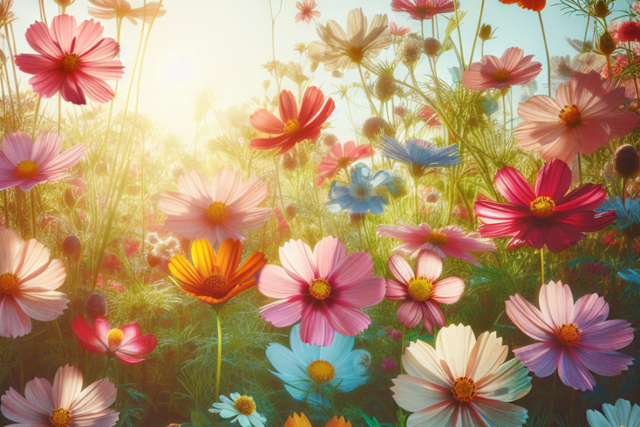 blooming flowers
