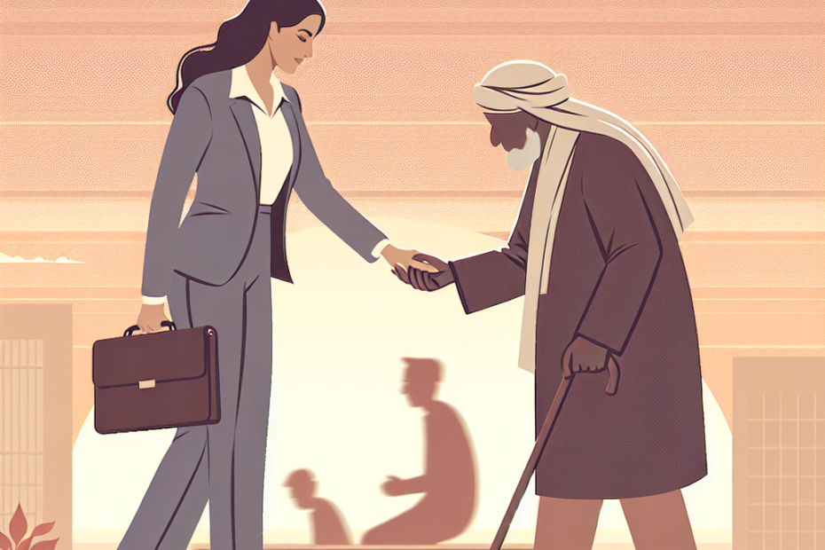 helping others